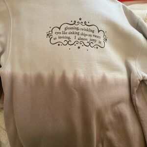 Gold Rush Crewneck - Evermore Taylor Swift